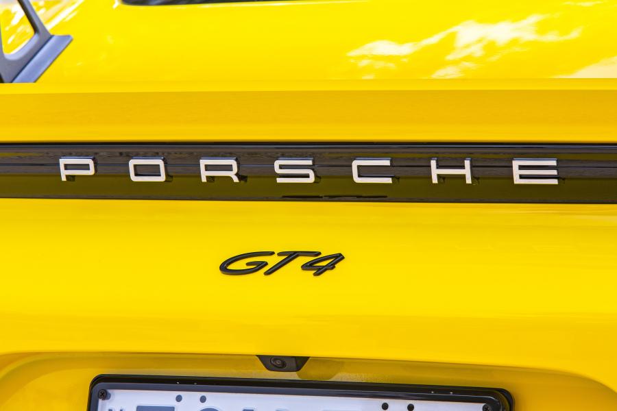 Логотип Porsche 718 Cayman GT4 (982C) 2020 года  (AU) (фото 29 из 40)